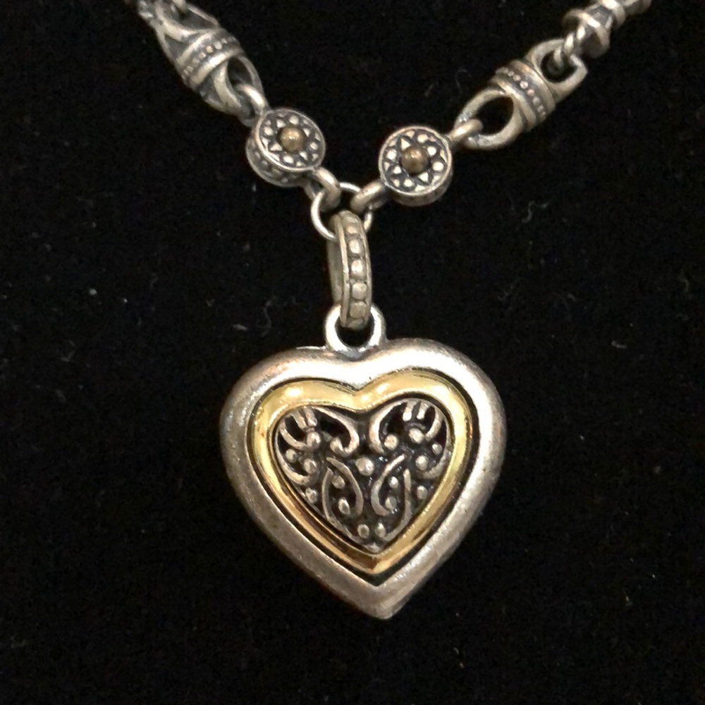 Two necklaces. J Crew’s, Brighton look alike?